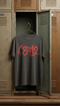 Locker Graffiti Red Graphic Tee